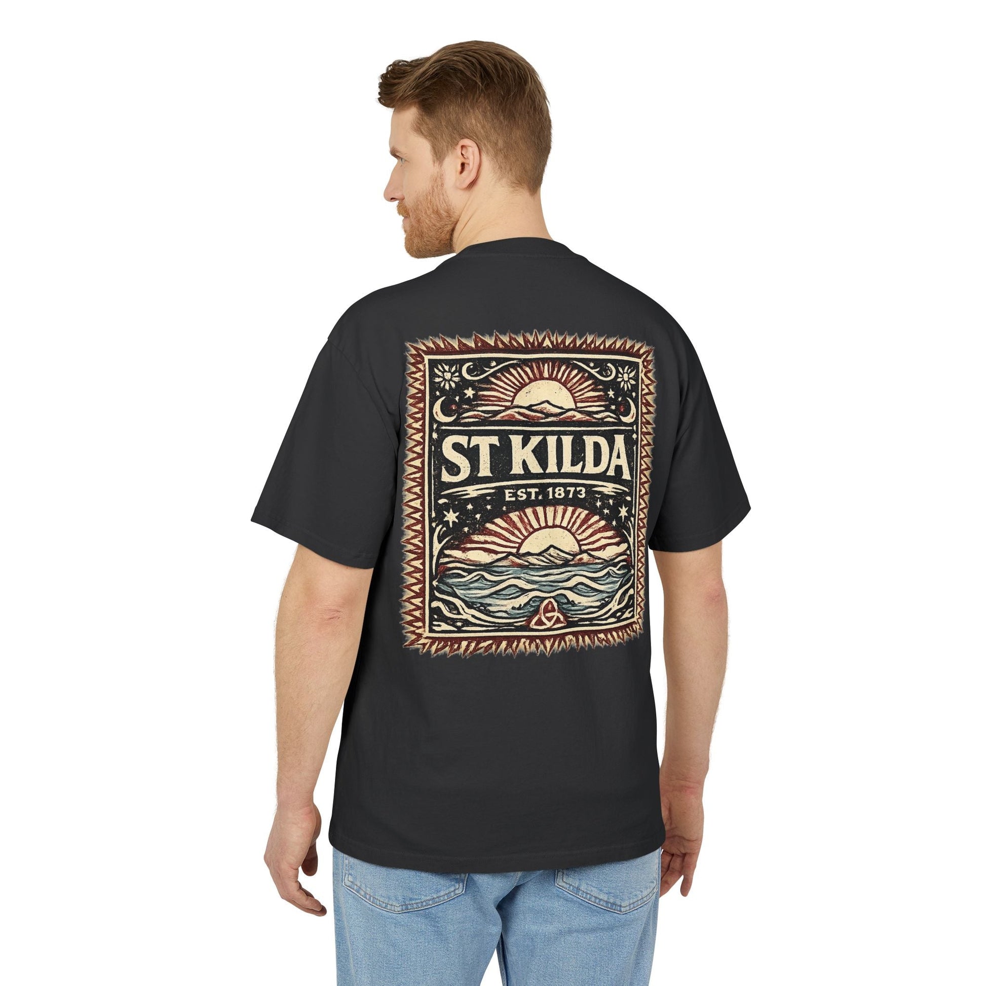 St Kilda Football Wave Tee - VFtees