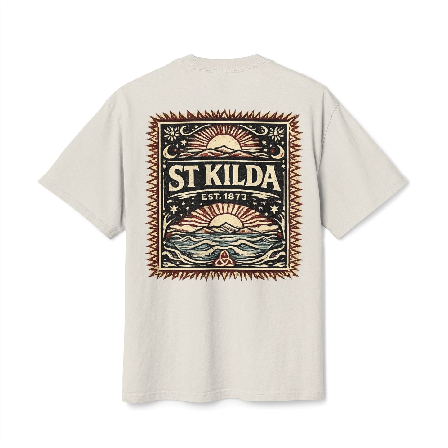 St Kilda Football Wave Tee - VFtees