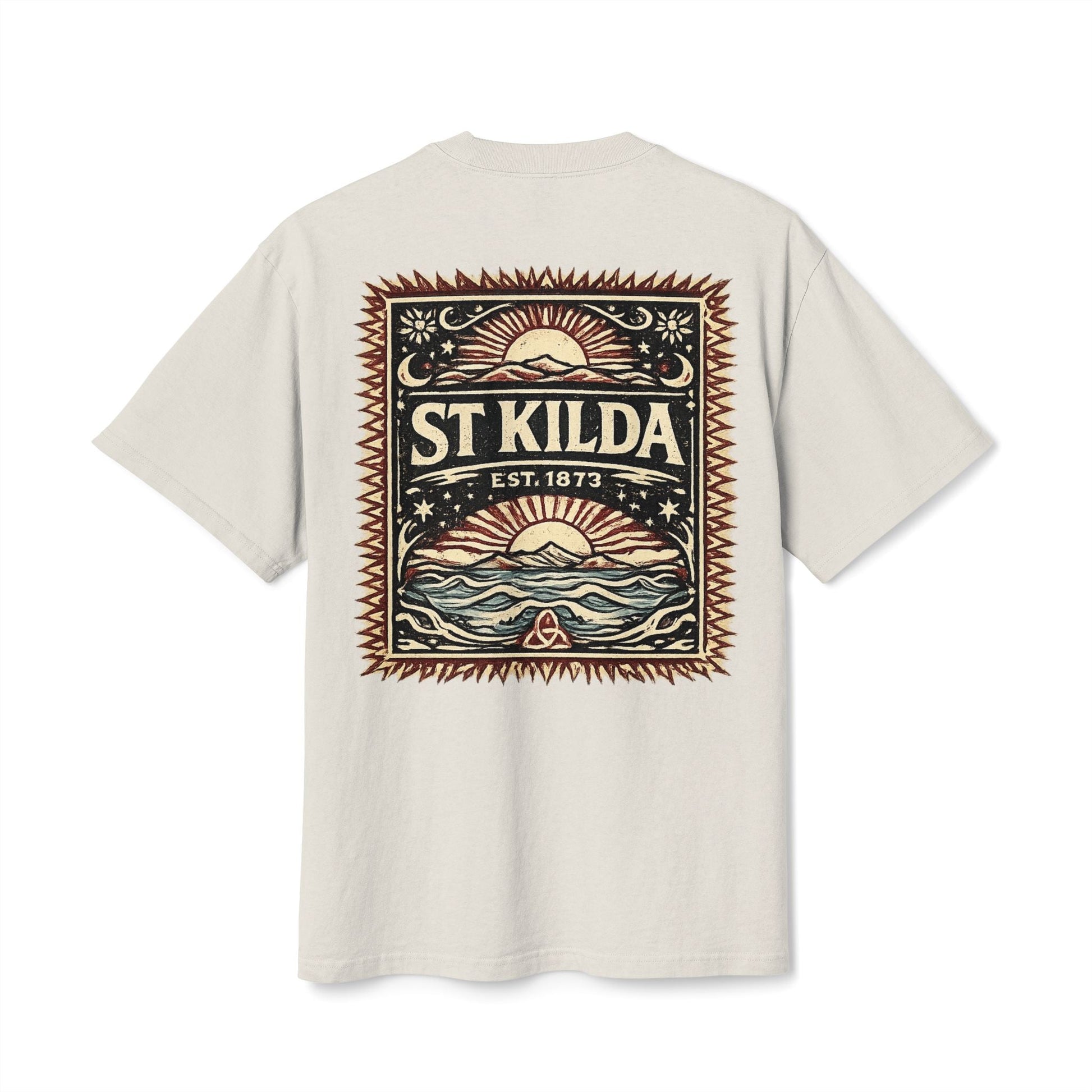 St Kilda Football Wave Tee - VFtees