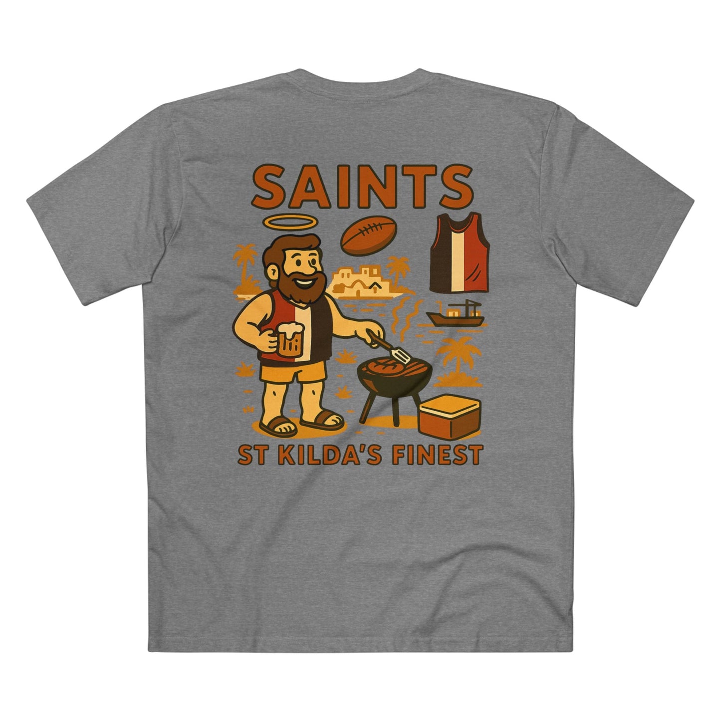 St Kilda Footy Tee - Saints Club Series - VFtees