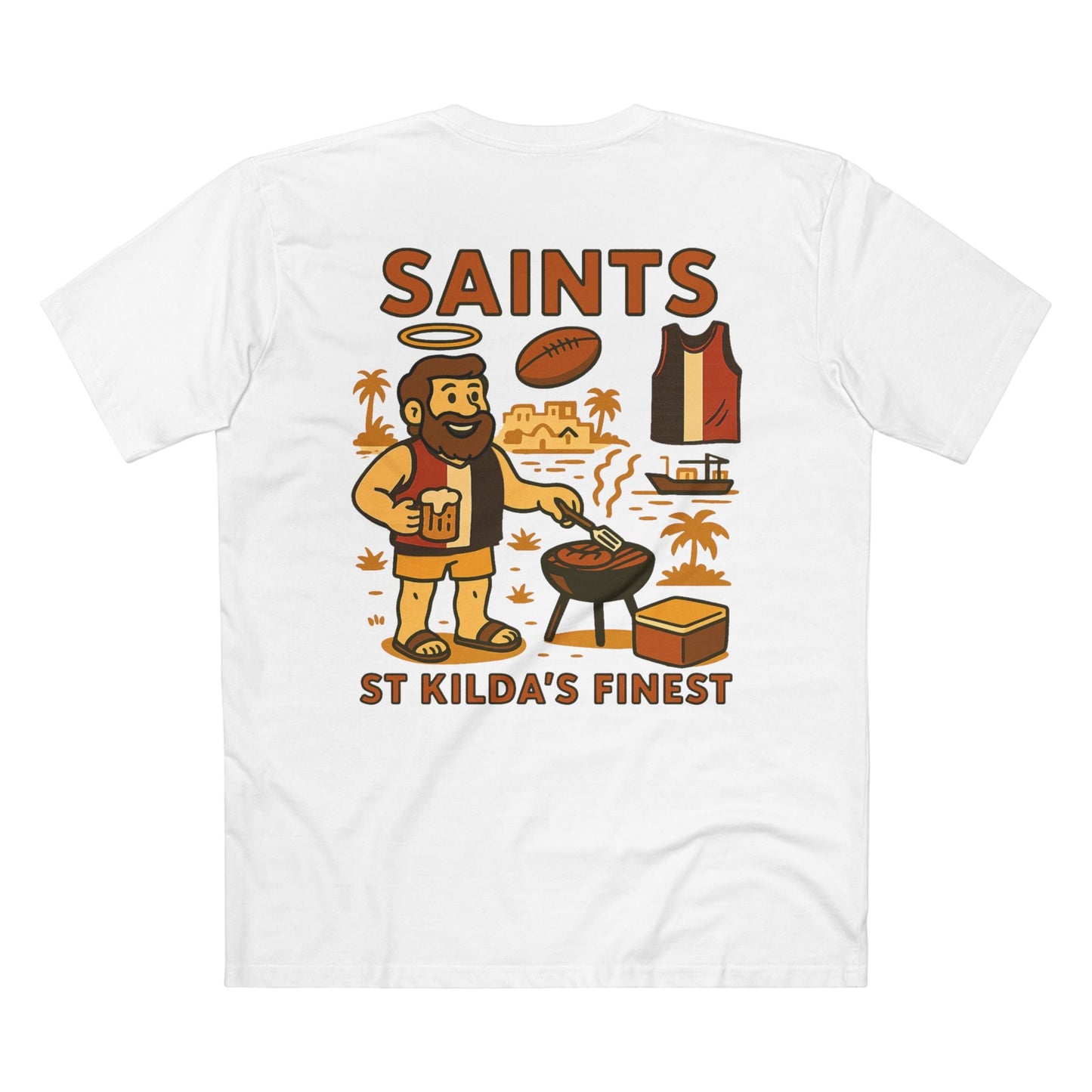 St Kilda Footy Tee - Saints Club Series - VFtees