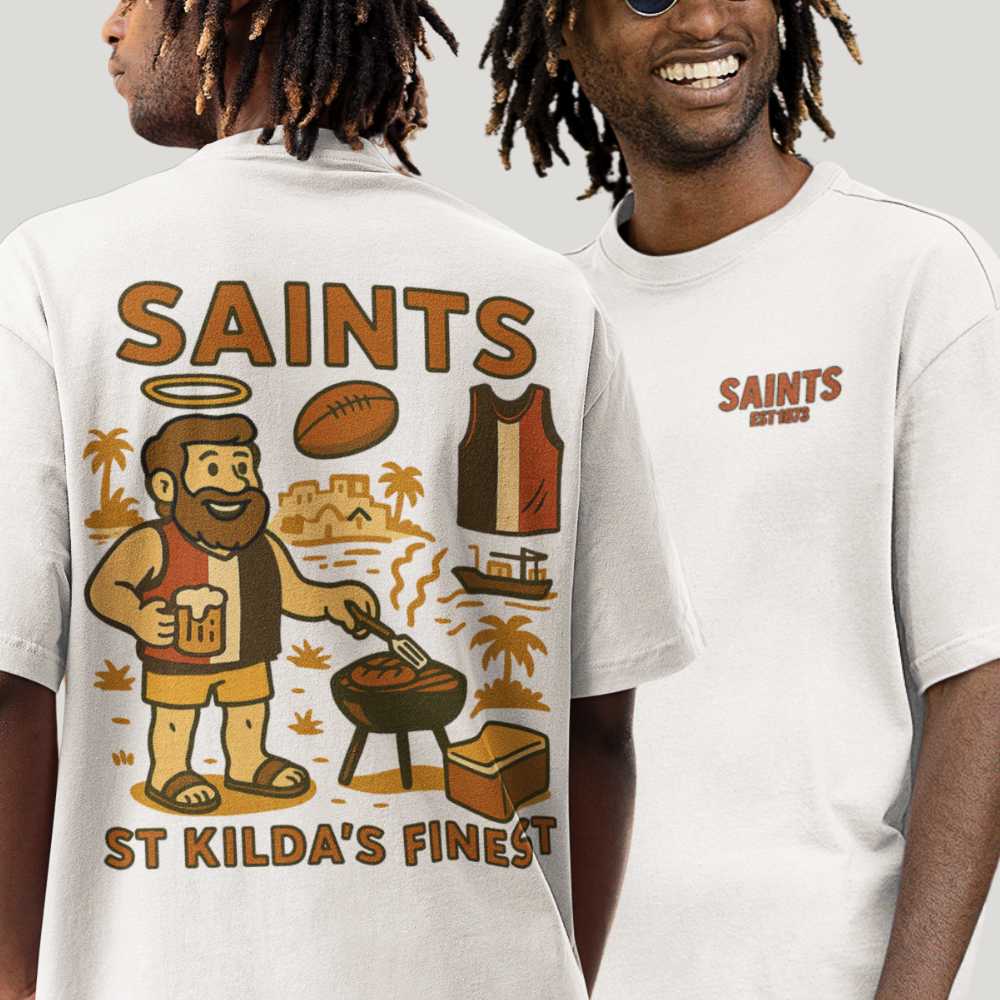 St Kilda Footy Tee - Saints Club Series - VFtees