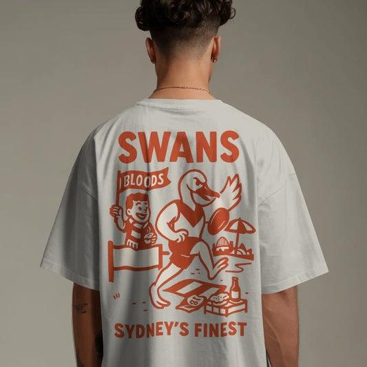 Sydney Footy Tee - Swans Club Series - VFtees