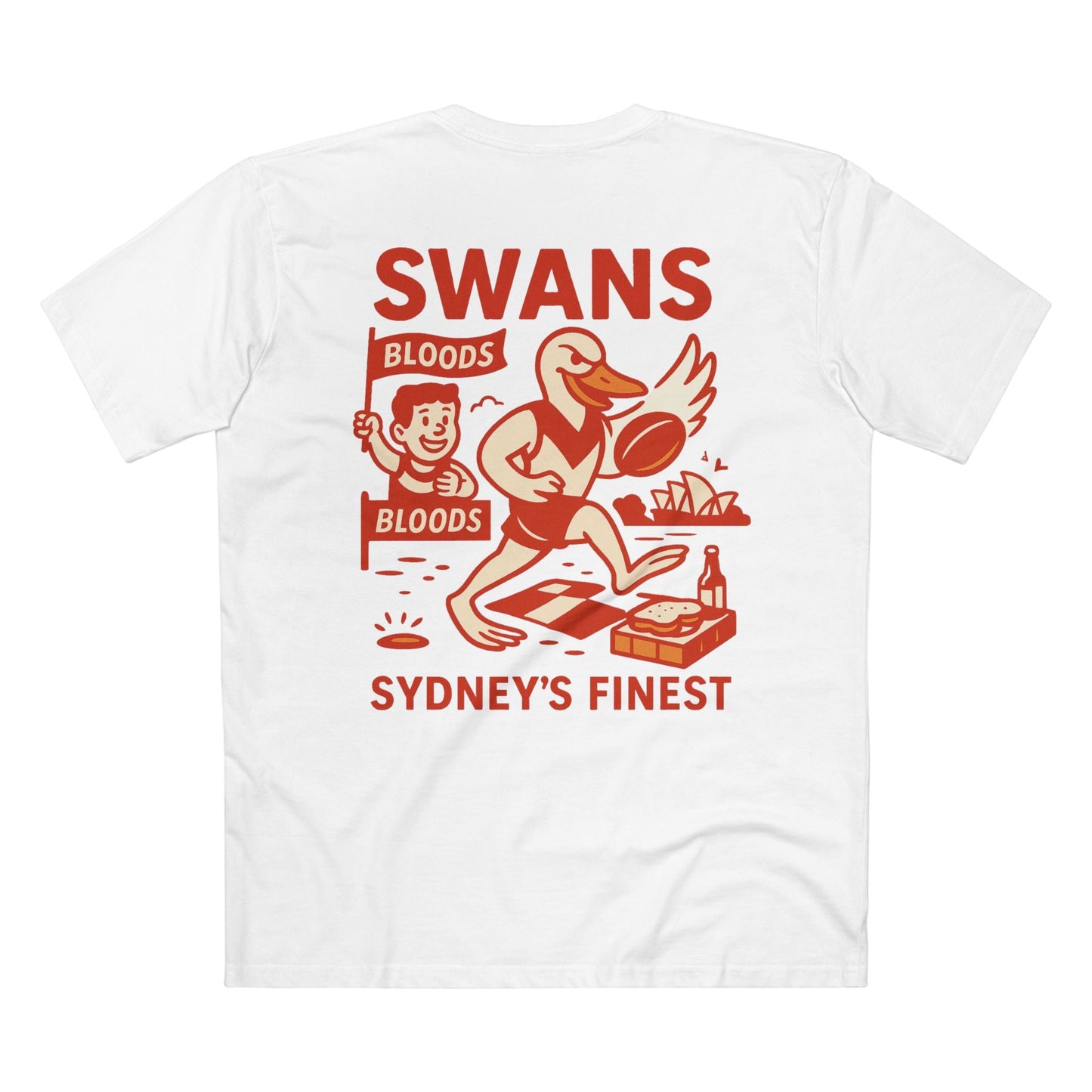 Sydney Footy Tee - Swans Club Series - VFtees