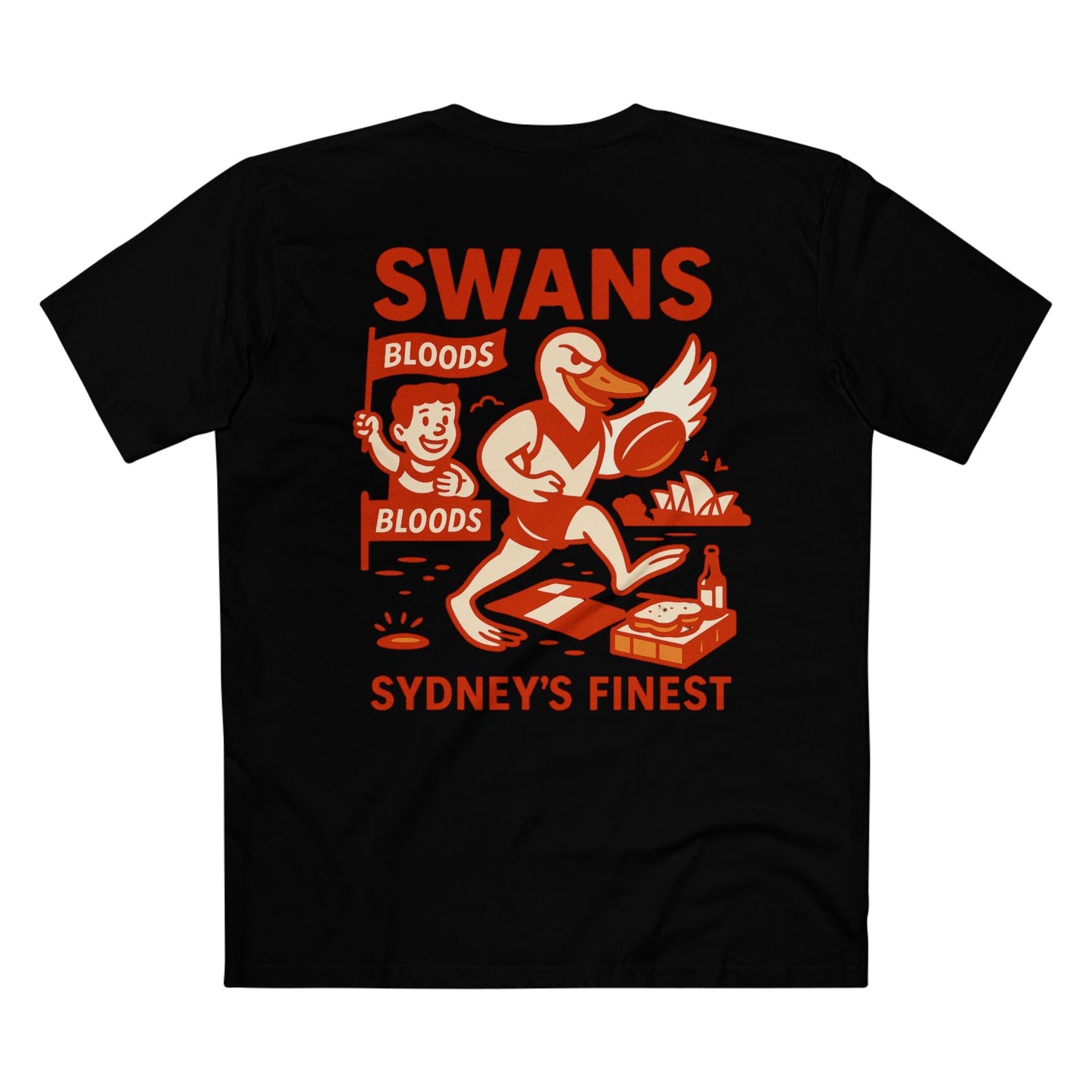 Sydney Footy Tee - Swans Club Series - VFtees