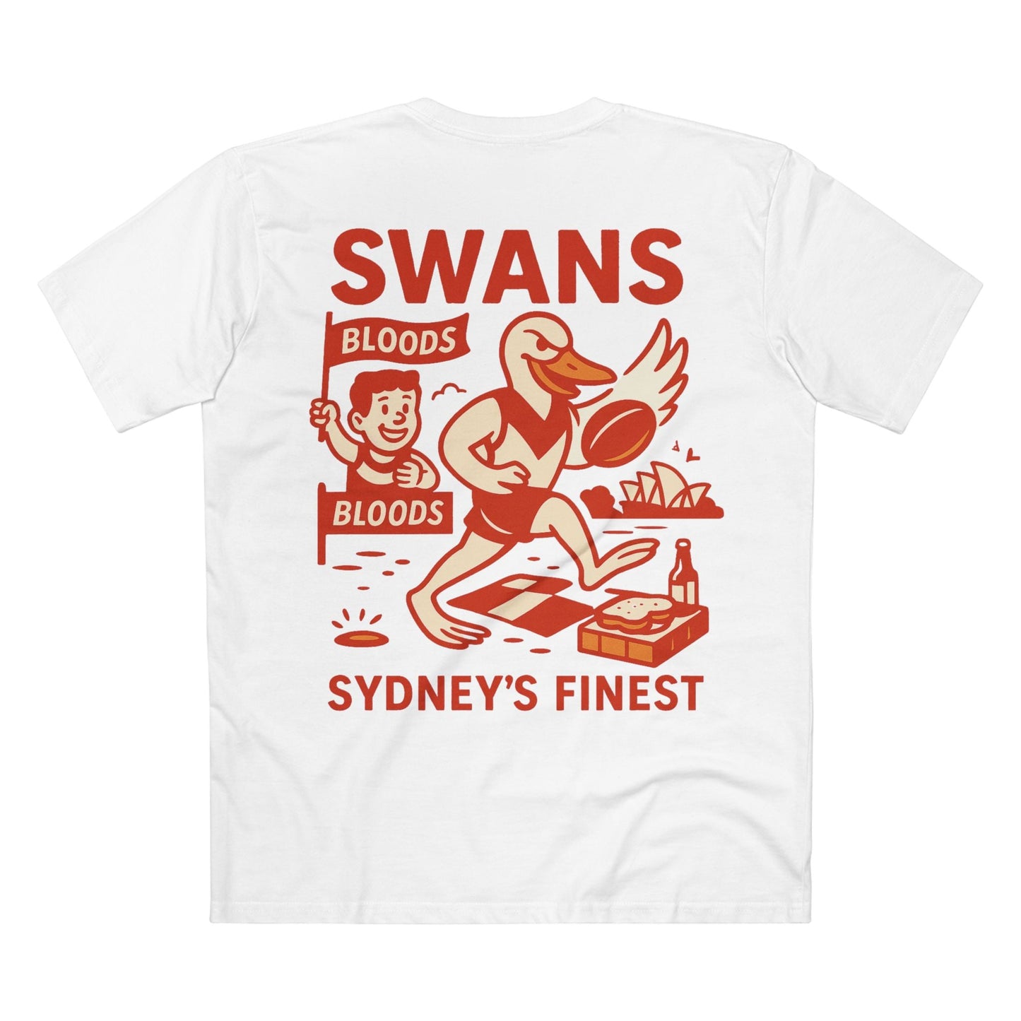 Sydney Footy Tee - Swans Club Series - VFtees
