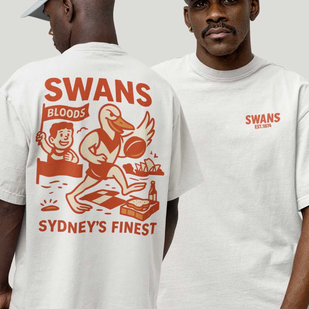 Sydney Footy Tee - Swans Club Series - VFtees