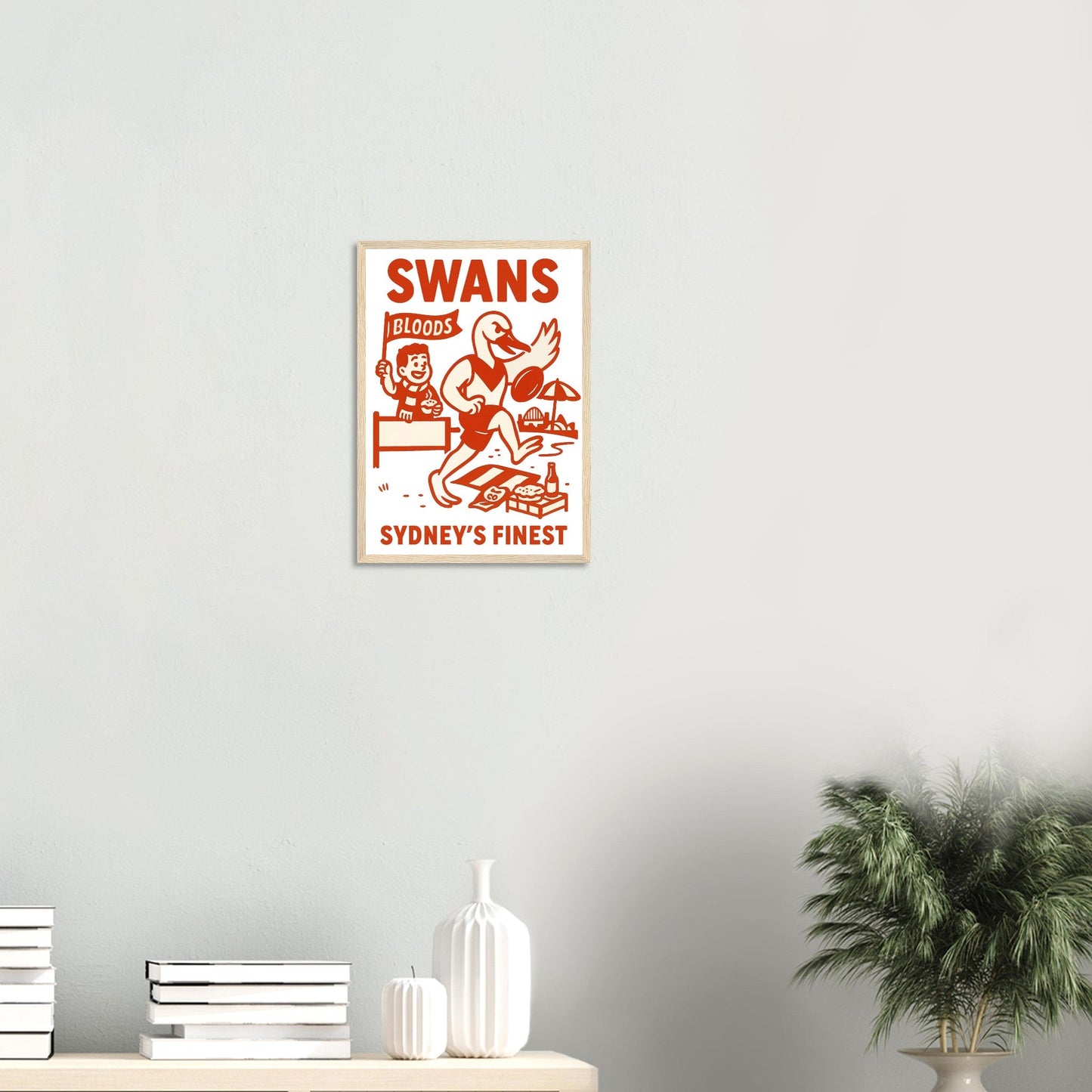 Sydney Swans Framed Wall Art - VFtees