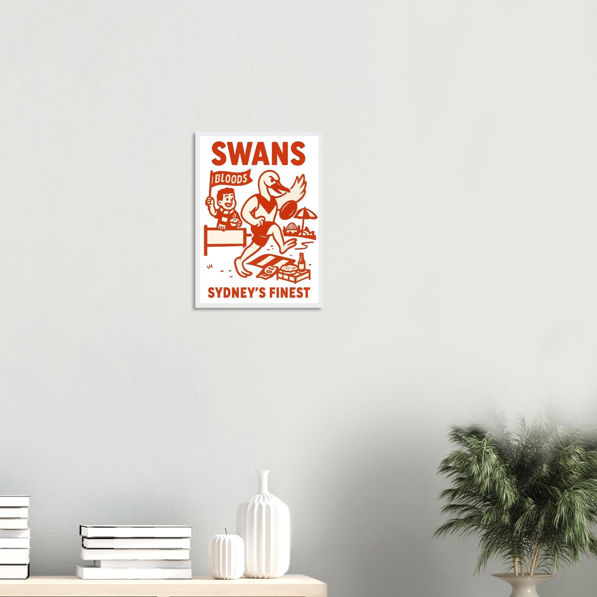 Sydney Swans Framed Wall Art - VFtees