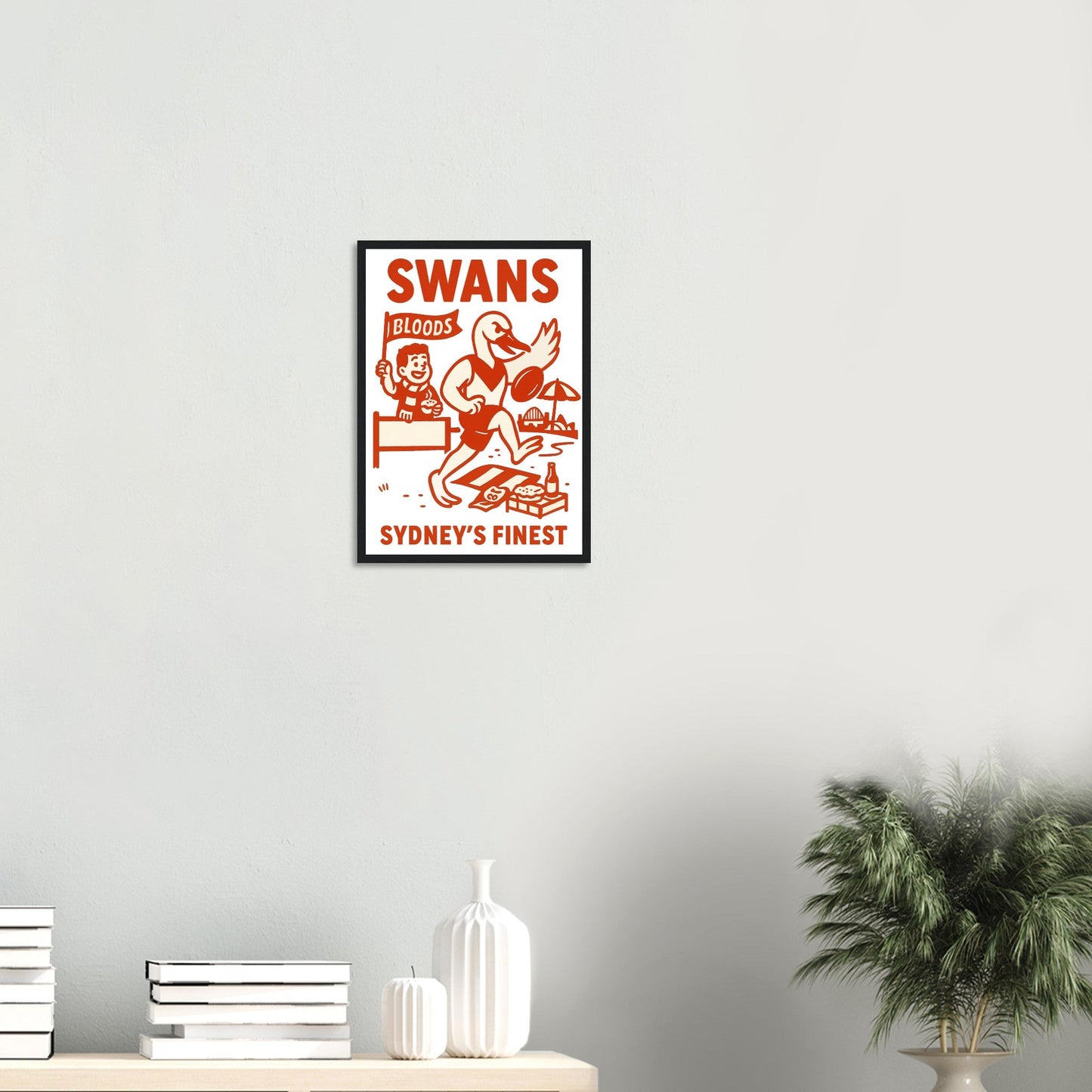 Sydney Swans Framed Wall Art - VFtees