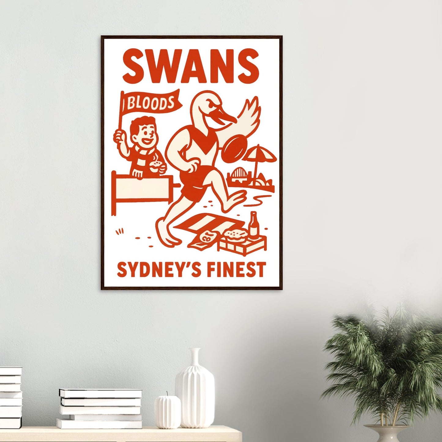 Sydney Swans Framed Wall Art - VFtees