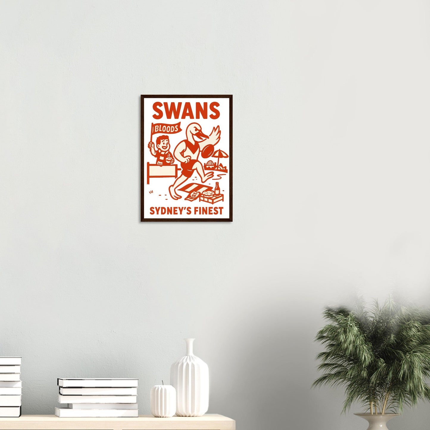 Sydney Swans Framed Wall Art - VFtees