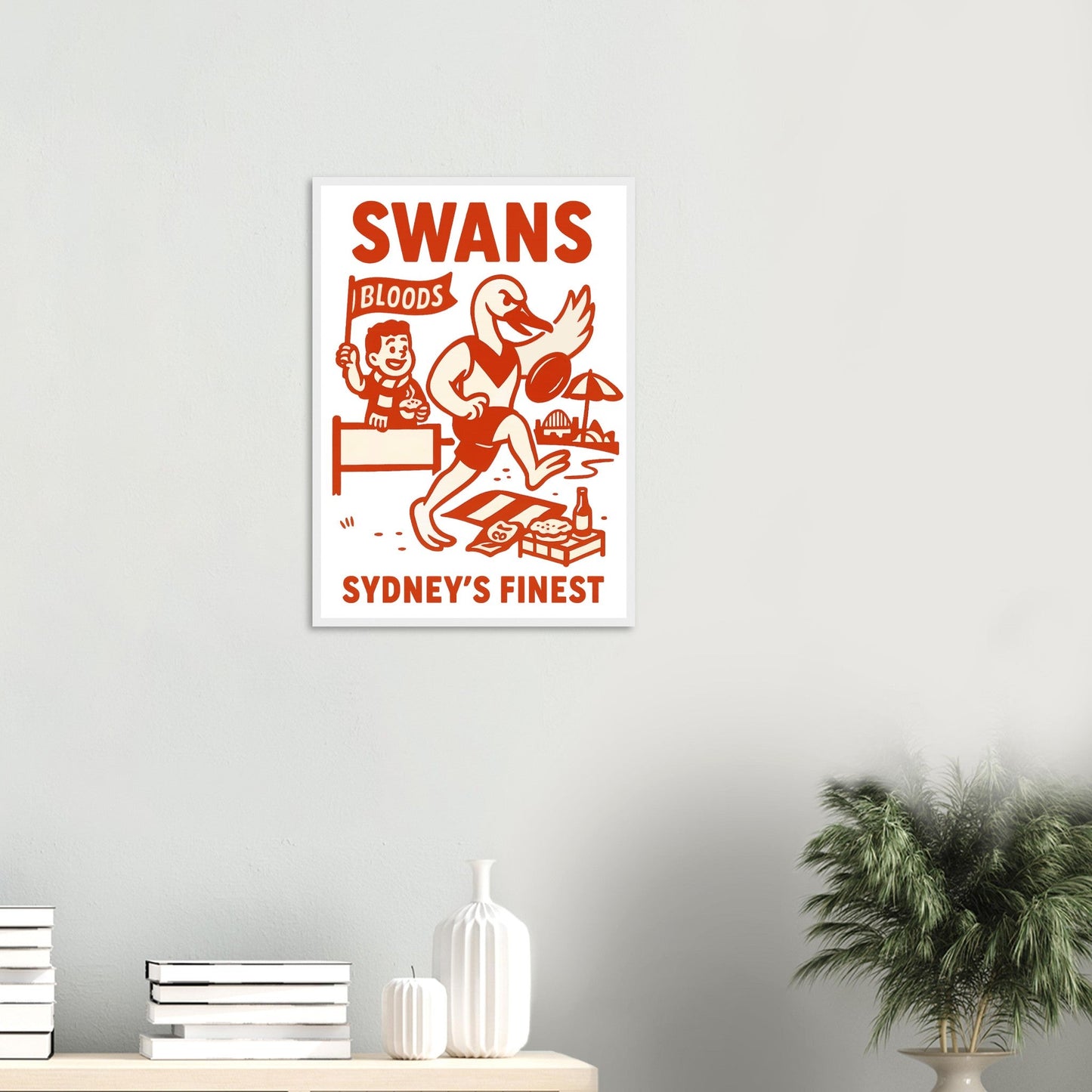 Sydney Swans Framed Wall Art - VFtees