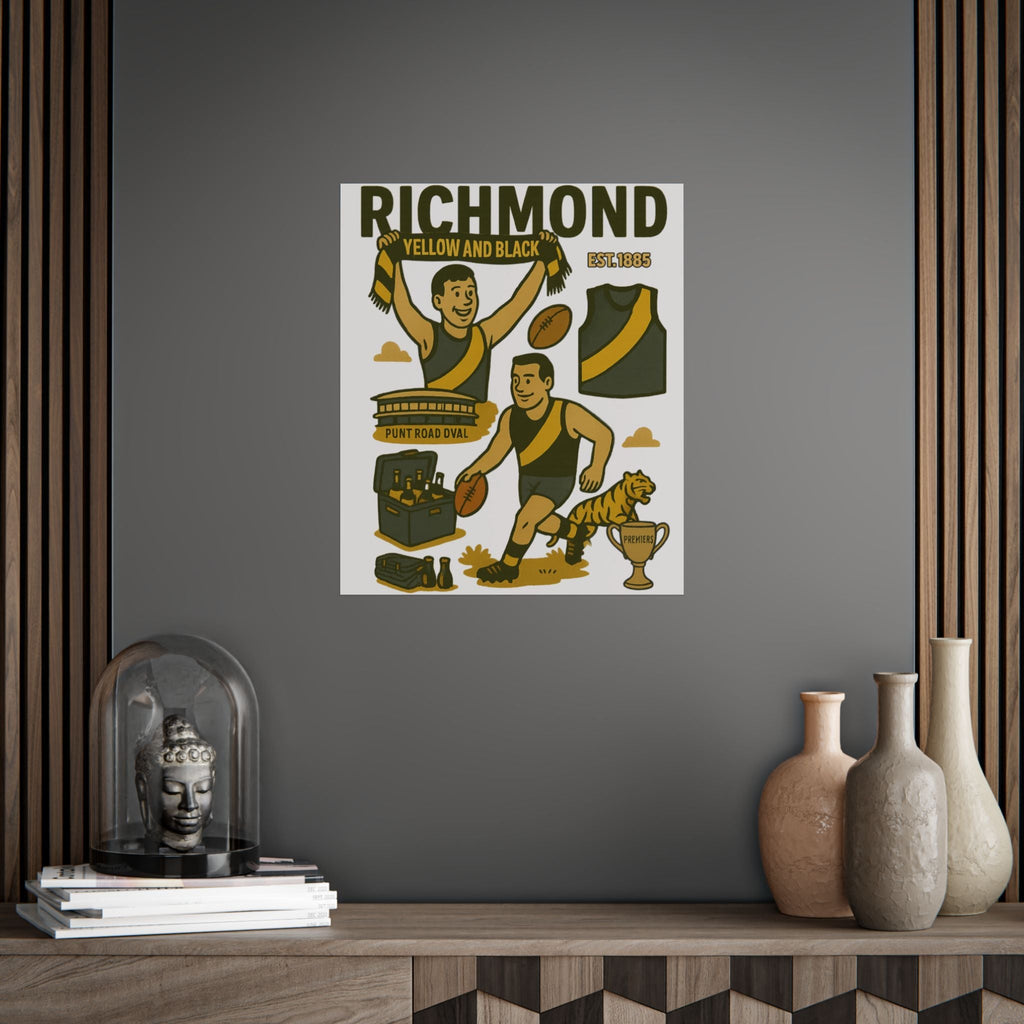 Tigers Vintage Wall Art (Limited Release) - VFtees