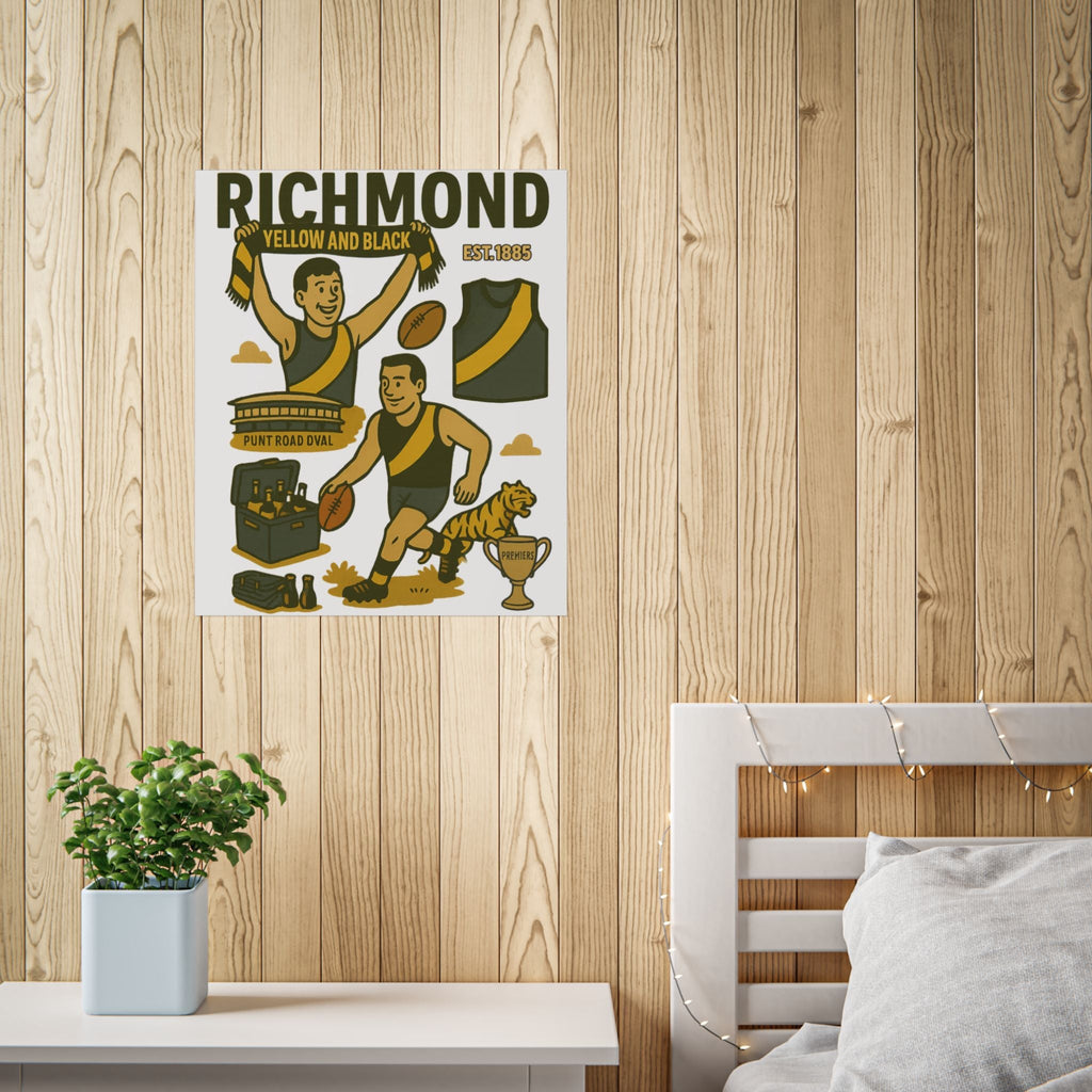 Tigers Vintage Wall Art (Limited Release) - VFtees