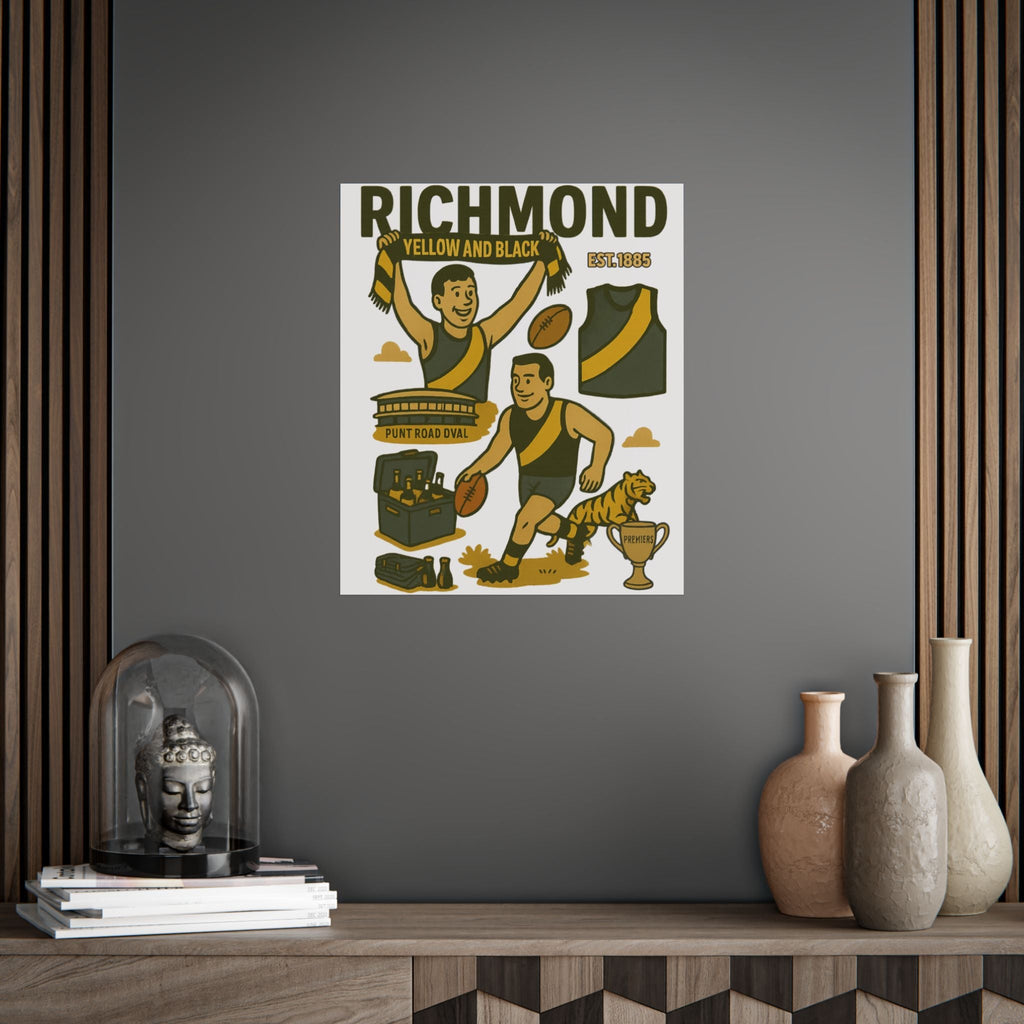 Tigers Vintage Wall Art (Limited Release) - VFtees
