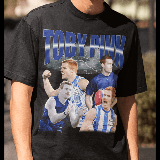 Toby Pink AFL Graphic Tee - VFtees
