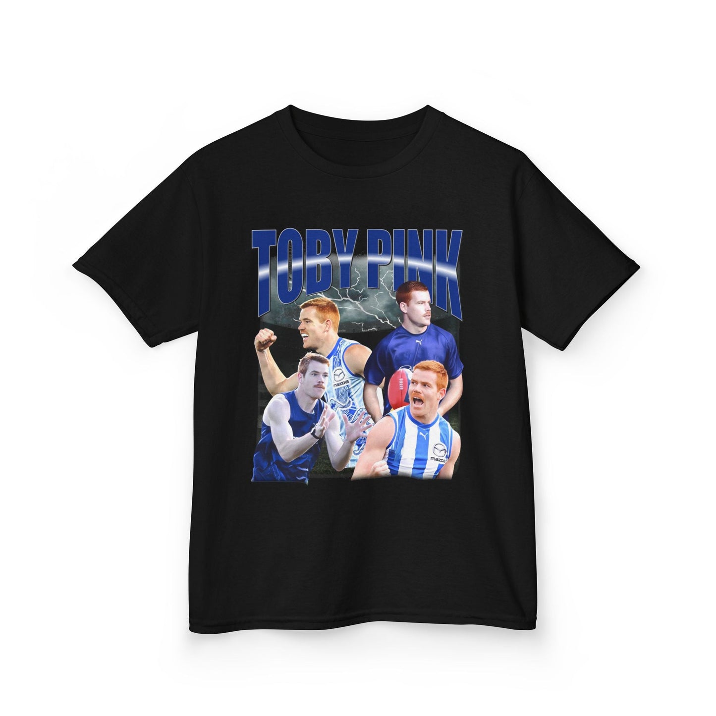 Toby Pink AFL Graphic Tee (Kids) - VFtees