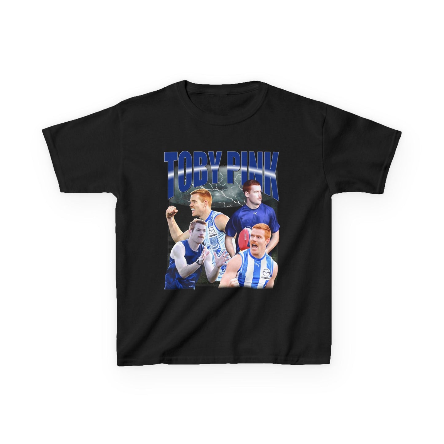 Toby Pink AFL Graphic Tee (Kids) - VFtees