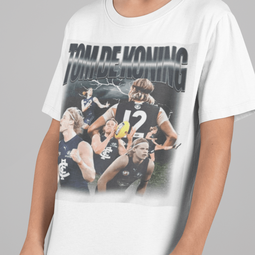 Tom De Koning AFL Grapahic Tee (Kids) - VFtees