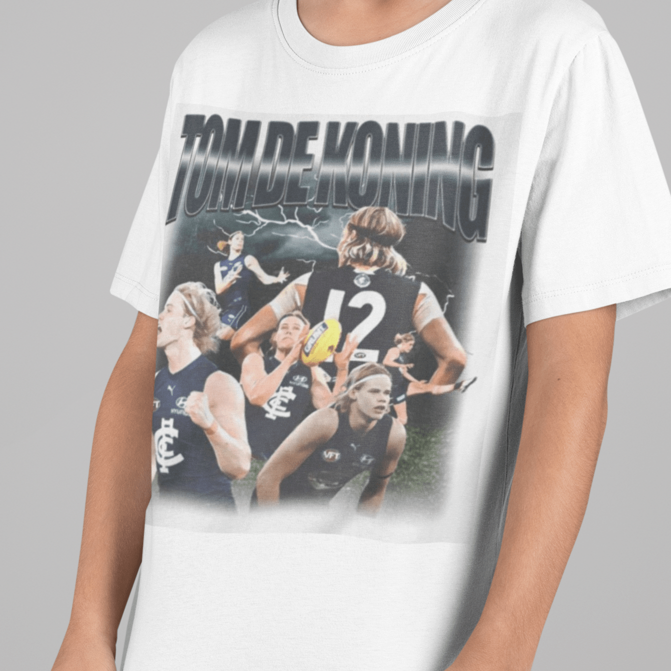 Tom De Koning AFL Grapahic Tee (Kids) - VFtees