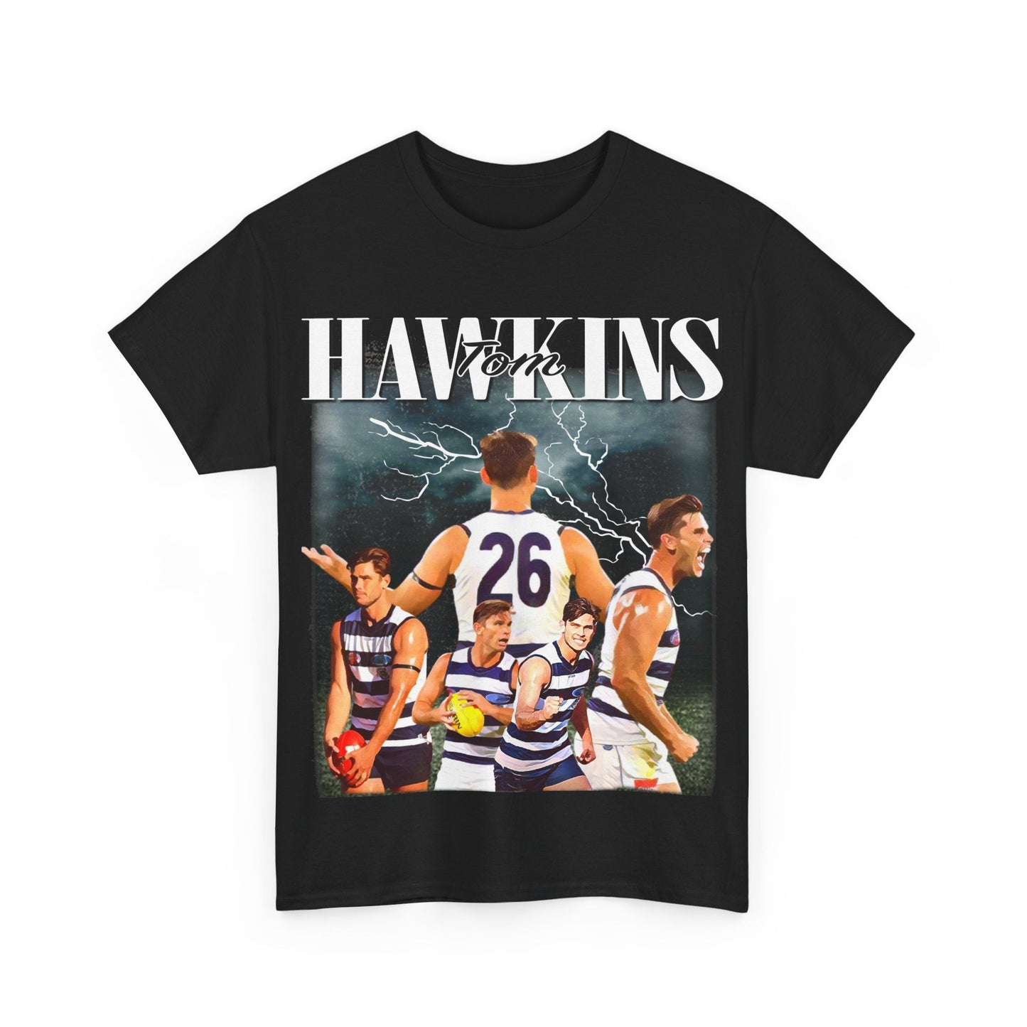 Tom Hawkins AFL Graphic Tee - VFtees