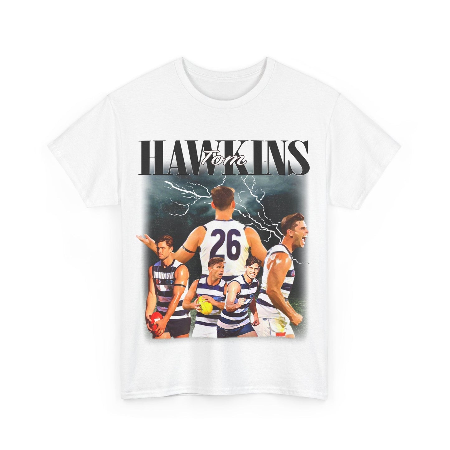 Tom Hawkins AFL Graphic Tee - VFtees