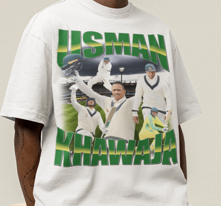 Usman Khawaja Australian Cricket Graphic Tee - VFtees