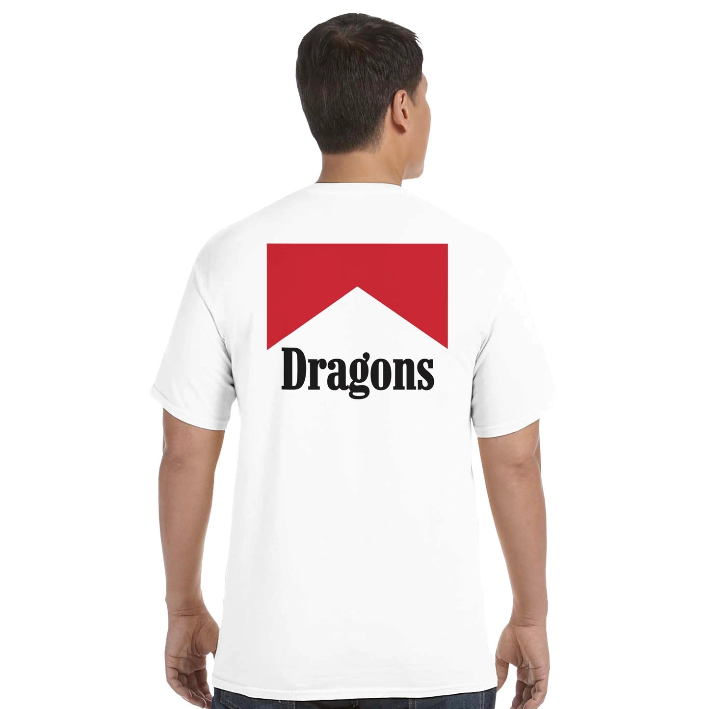 Vintage Dragons - Malboro Inspired Oversize Tee - VFtees