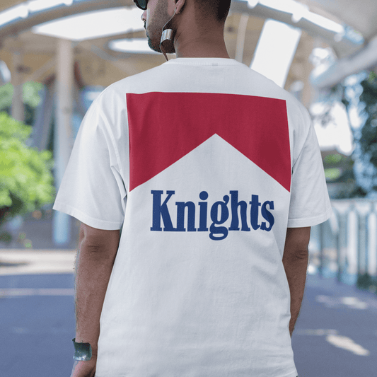 Vintage Knights - Malboro Inspired Oversize Tee - VFtees