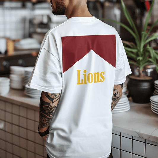 Vintage Lions - Malboro Inspired Oversize Tee - VFtees