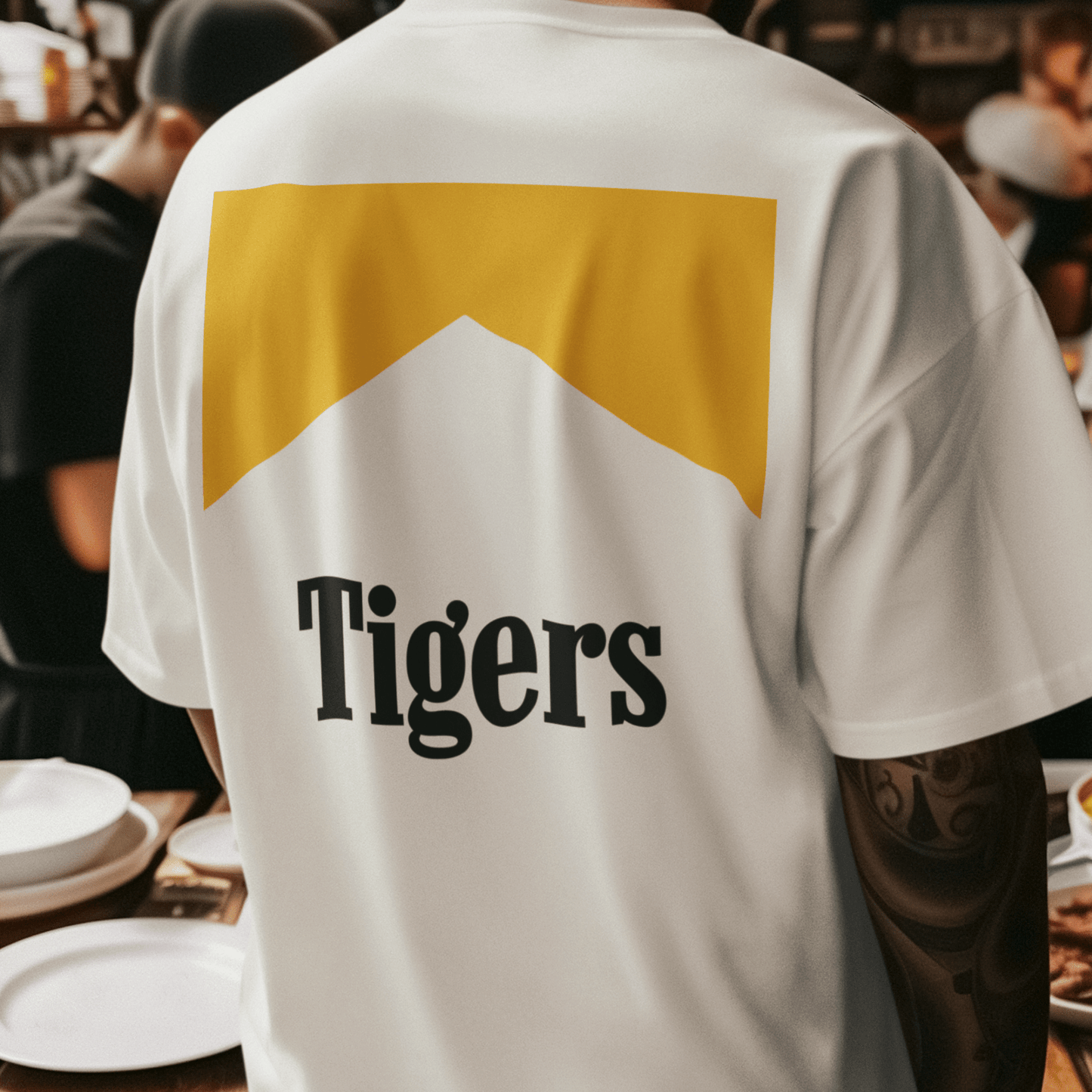 Vintage Tigers - Malboro Inspired Oversize Tee - VFtees