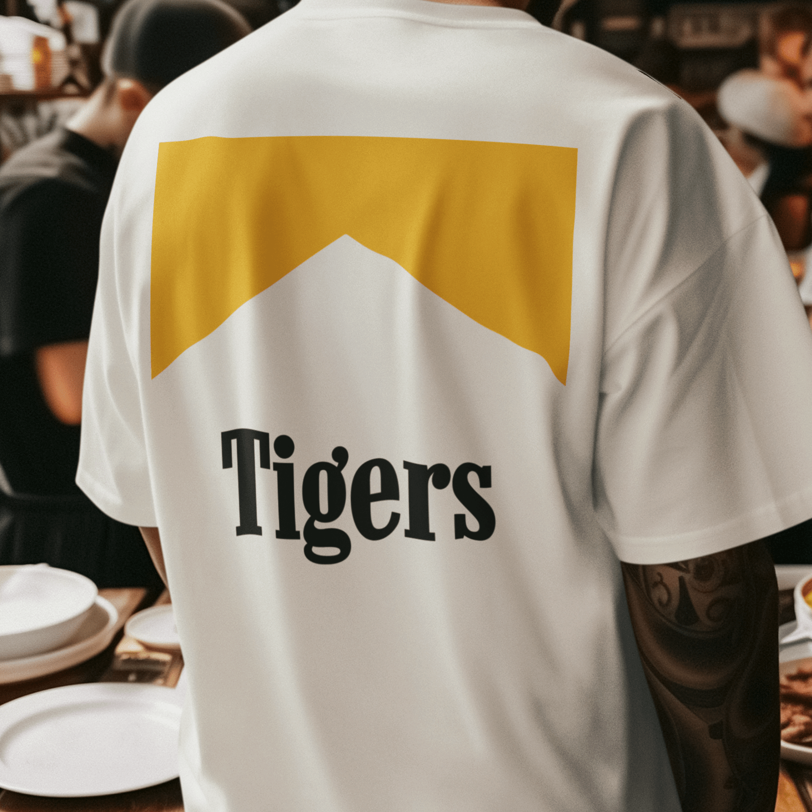 Vintage Tigers - Malboro Inspired Oversize Tee - VFtees