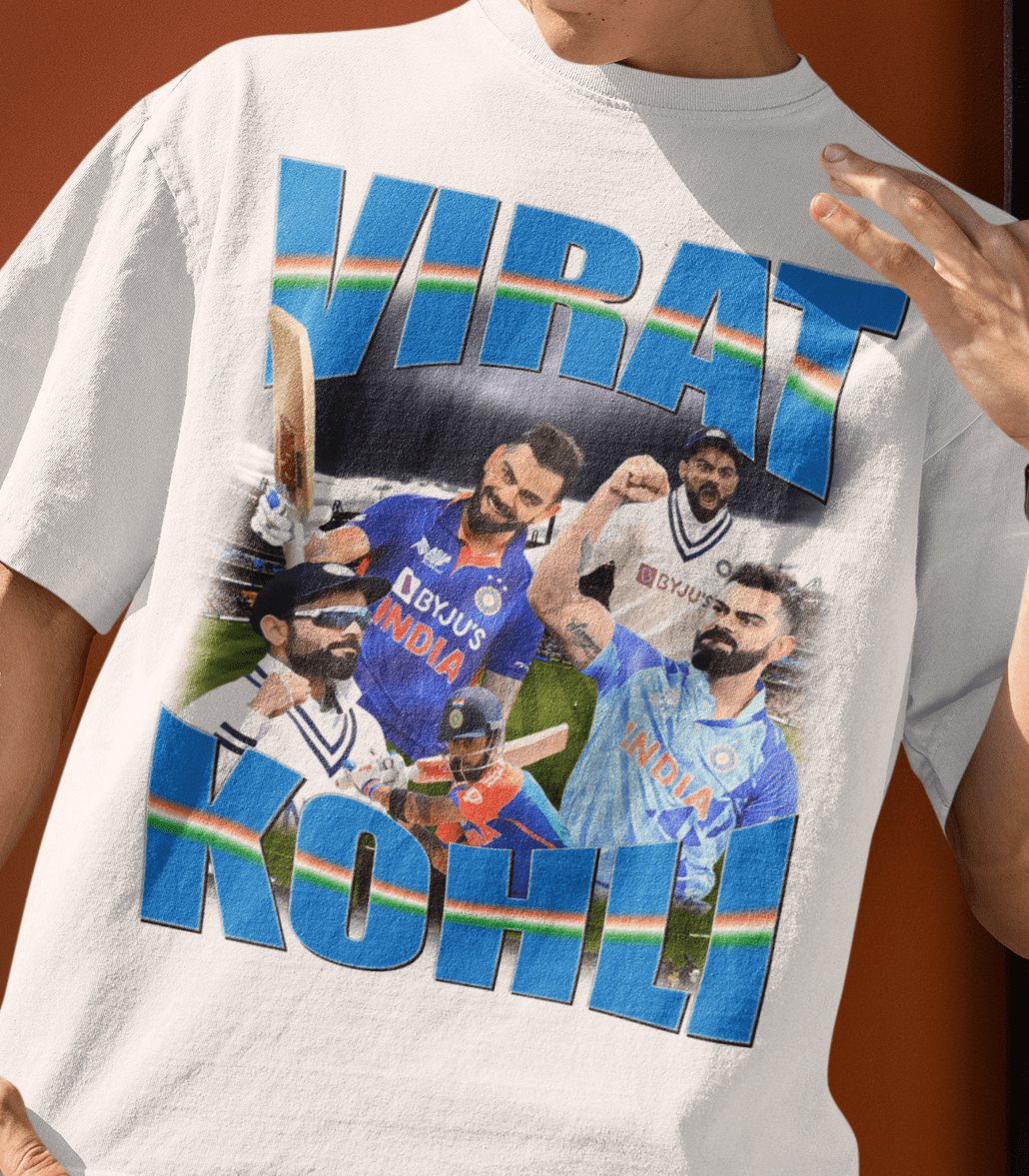 Virat Kohli Indian Cricket Graphic Tee - VFtees