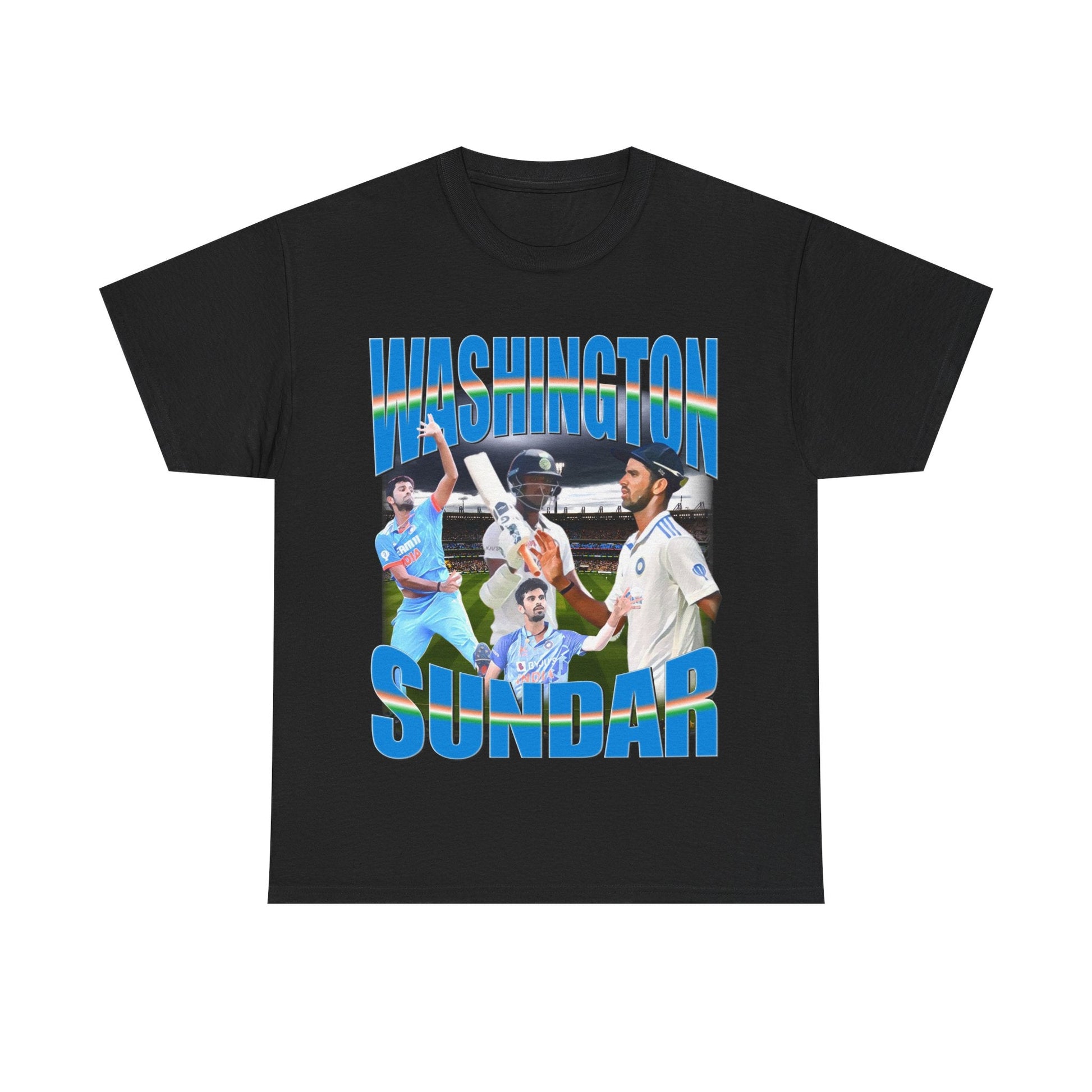 Washington Sundar Indian Cricket Graphic Tee - VFtees