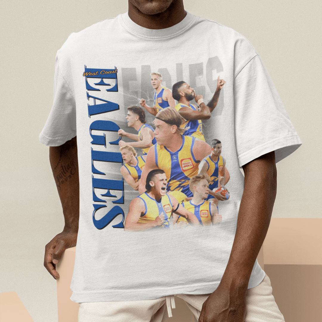 West Coast Eagles AFL Graphic Tee - VFtees
