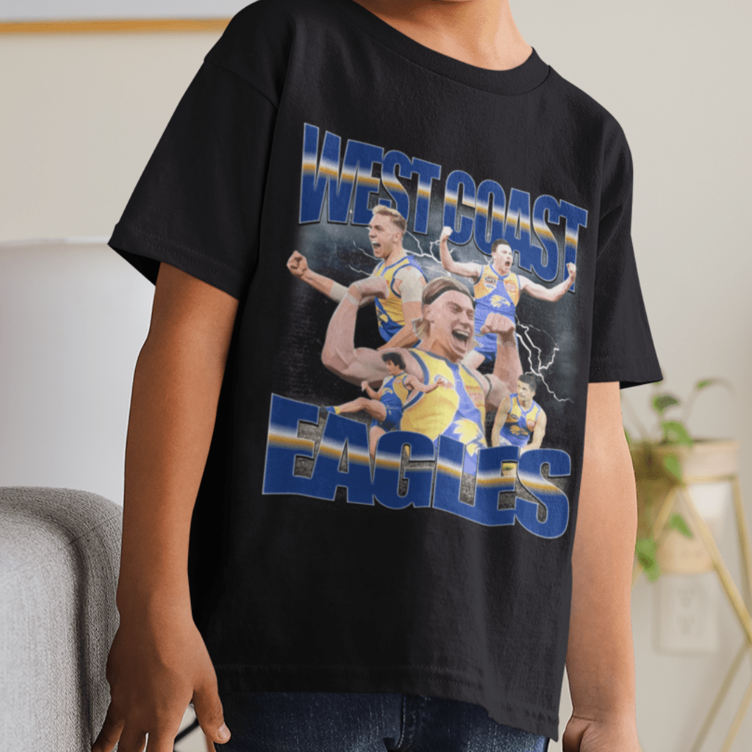 West Coast Eagles AFL Graphic Tee (Kids) - VFtees