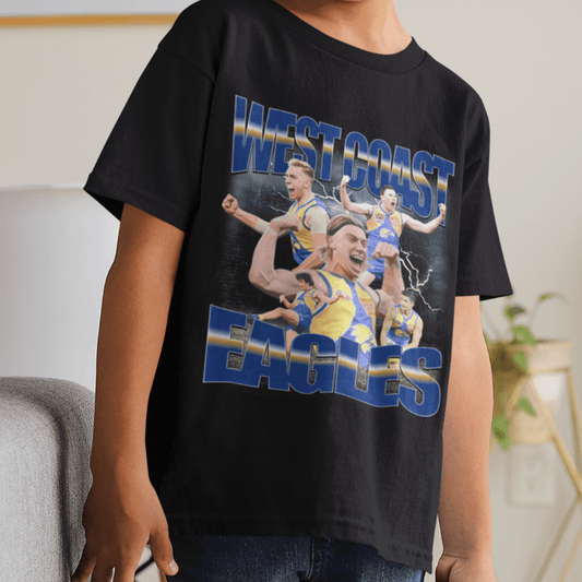 West Coast Eagles AFL Graphic Tee (Kids) - VFtees