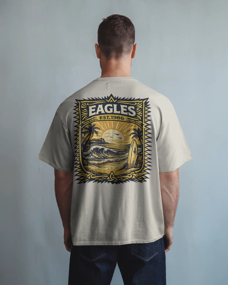 West Coast Football Wave Tee - VFtees