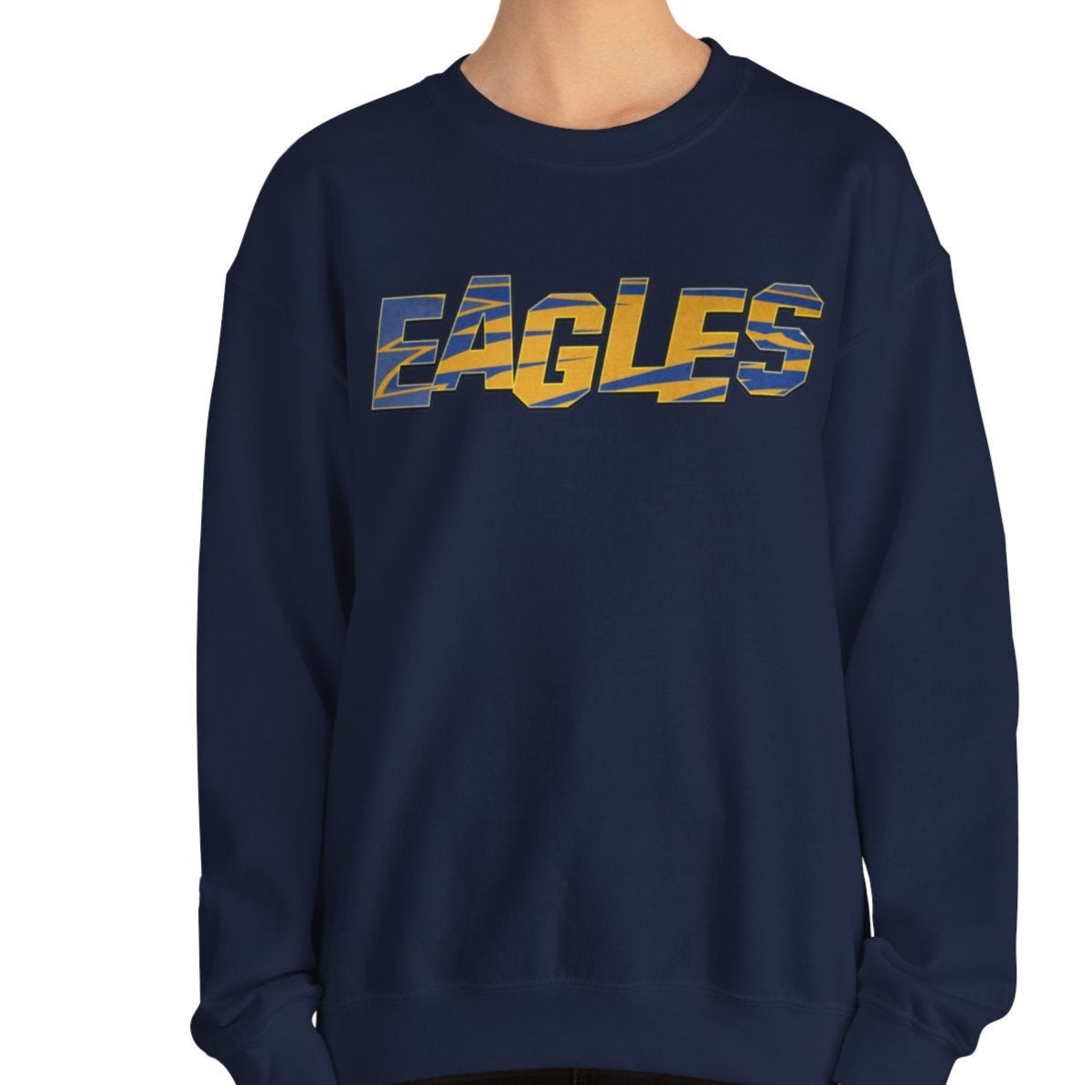 West Coast Footy Jumper – Eagles Football Team Crew - VFtees