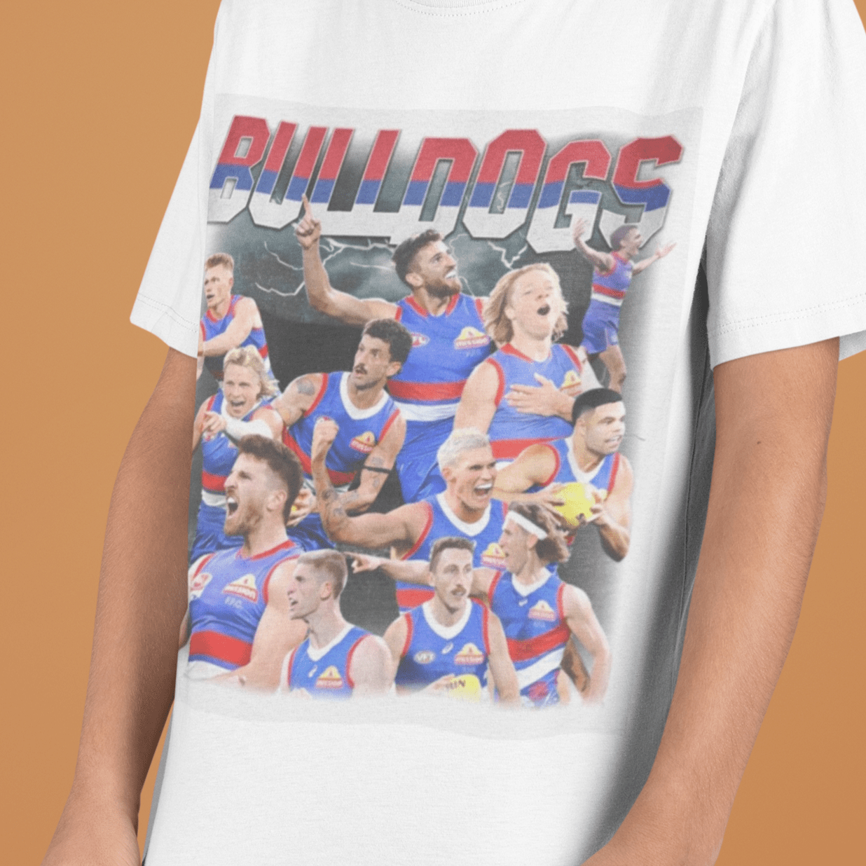 Western Bulldogs AFL Graphic Tee (Kids) - VFtees