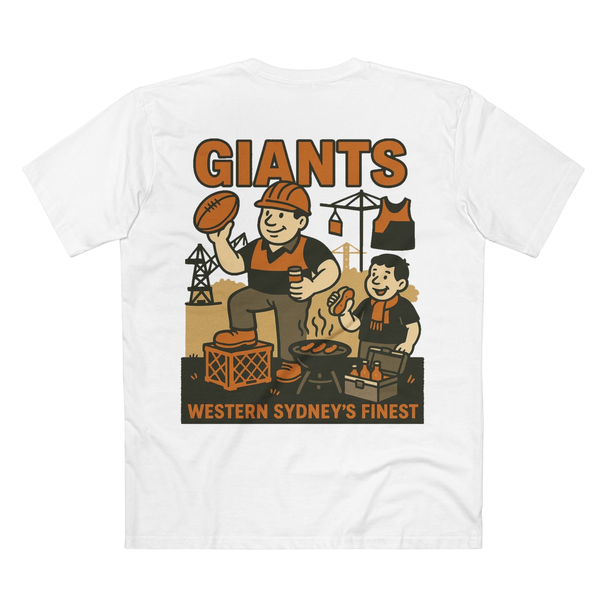 Western Sydney Footy Tee - Giants Club Series - VFtees