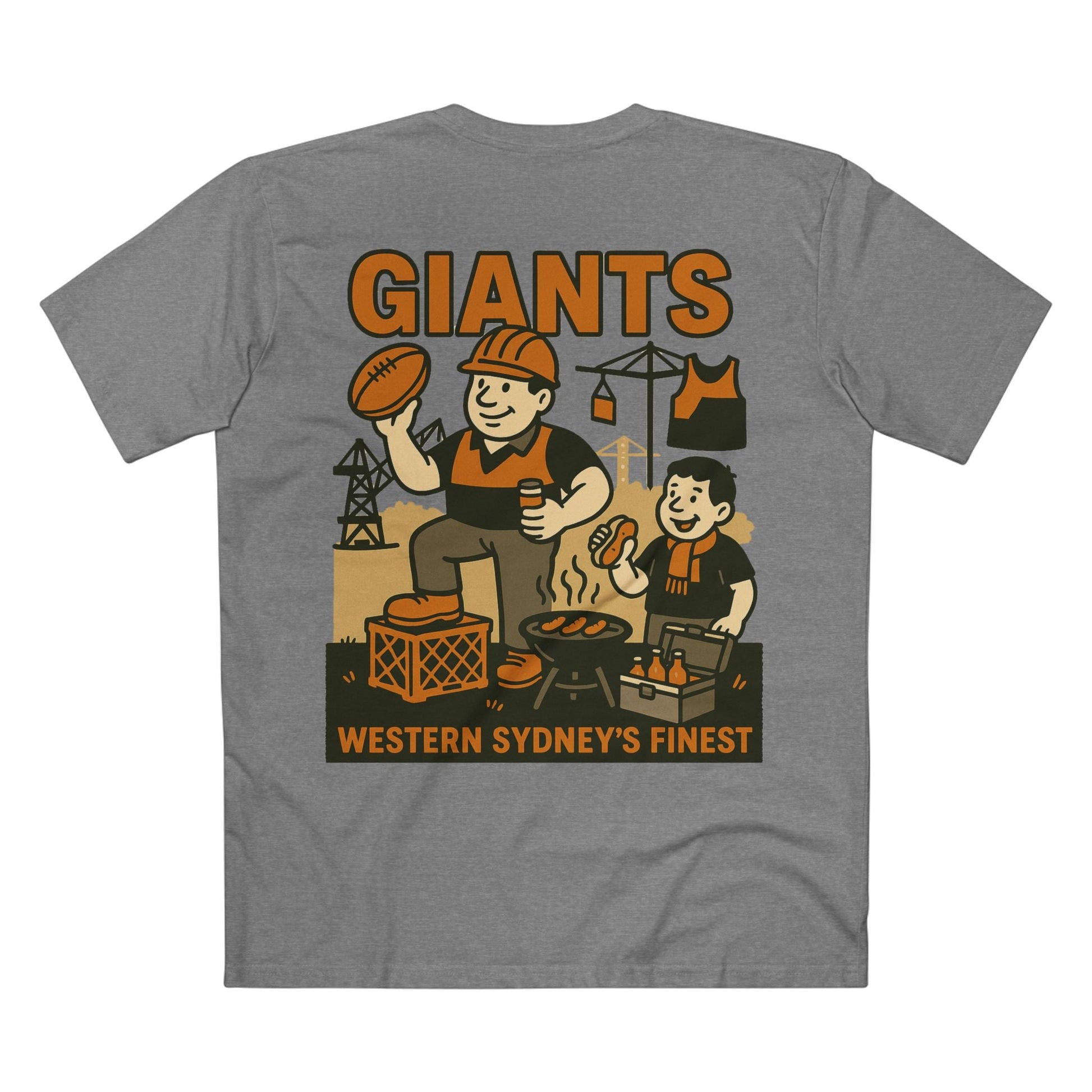 Western Sydney Footy Tee - Giants Club Series - VFtees