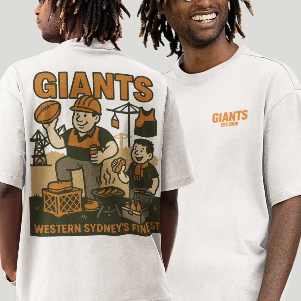 Western Sydney Footy Tee - Giants Club Series - VFtees