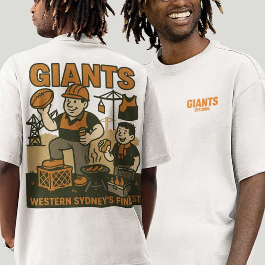 Western Sydney Footy Tee - Giants Club Series - VFtees
