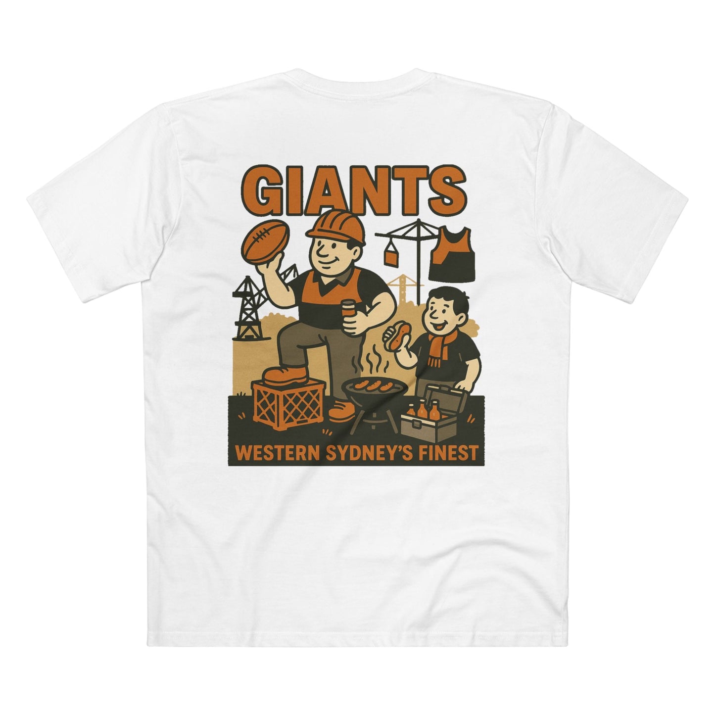 Western Sydney Footy Tee - Giants Club Series - VFtees