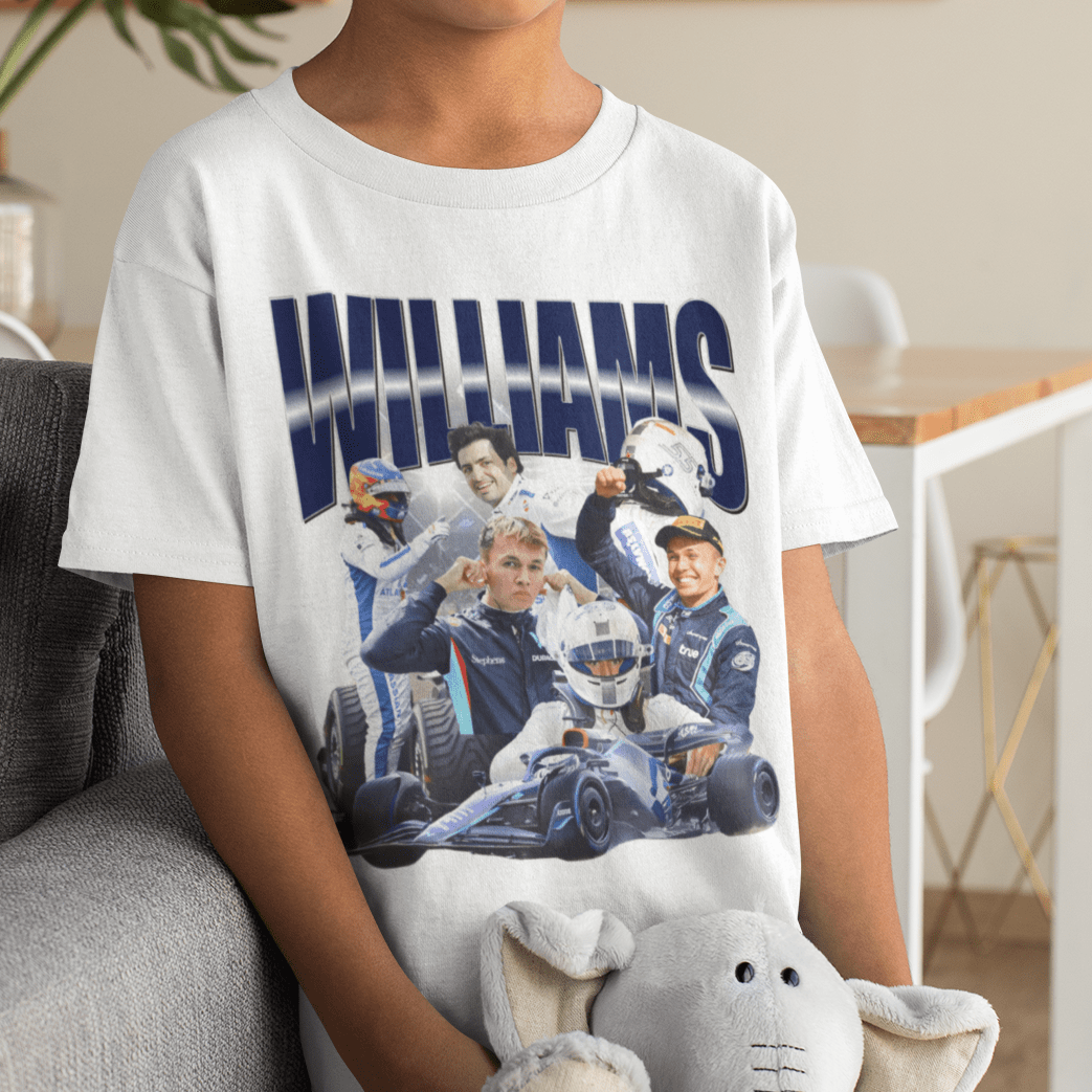 Williams F1 Graphic Team Tee (Kids) - VFtees