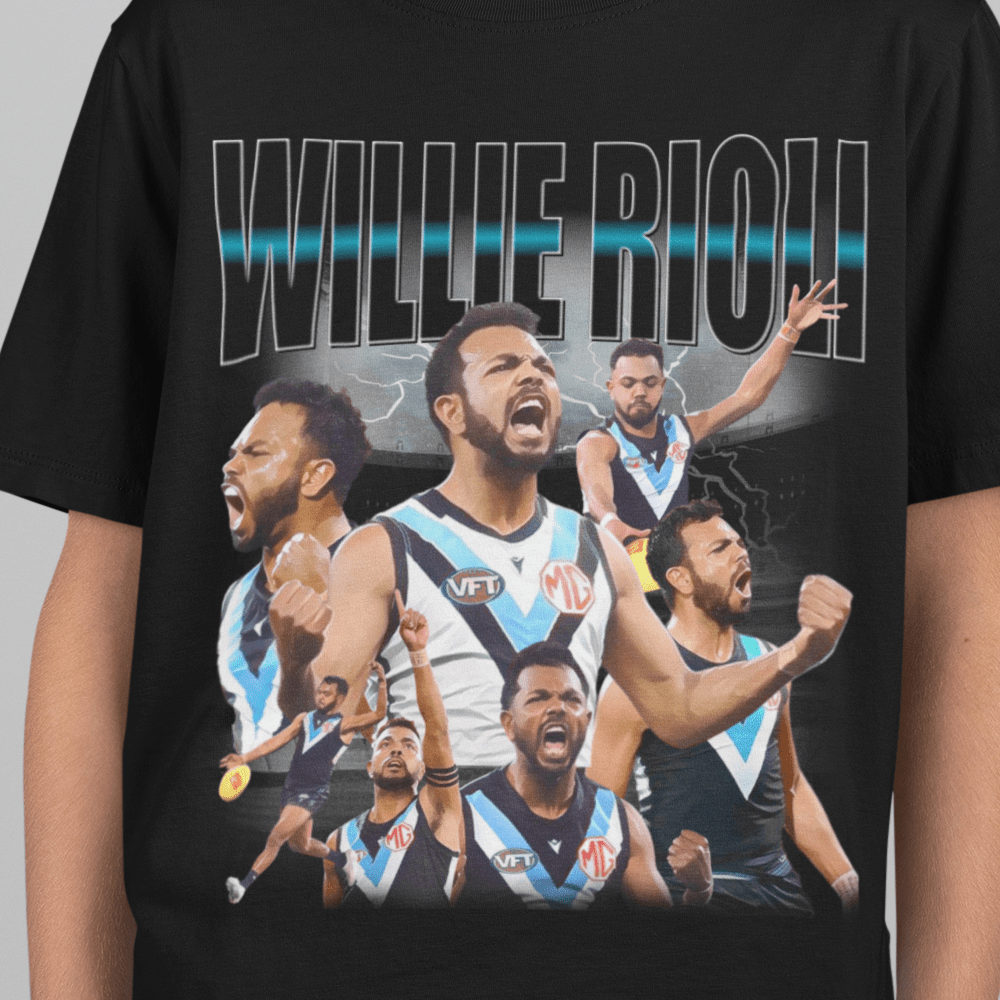 Willie Rioli AFL Graphic Tee (Kids) - VFtees