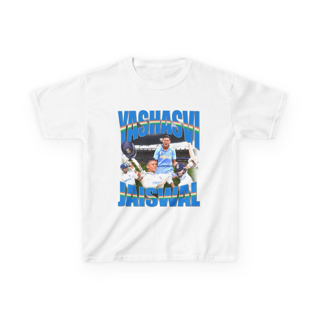 Yashasvi Jaiswal Indian Cricket Graphic Tee (Kids) - VFtees