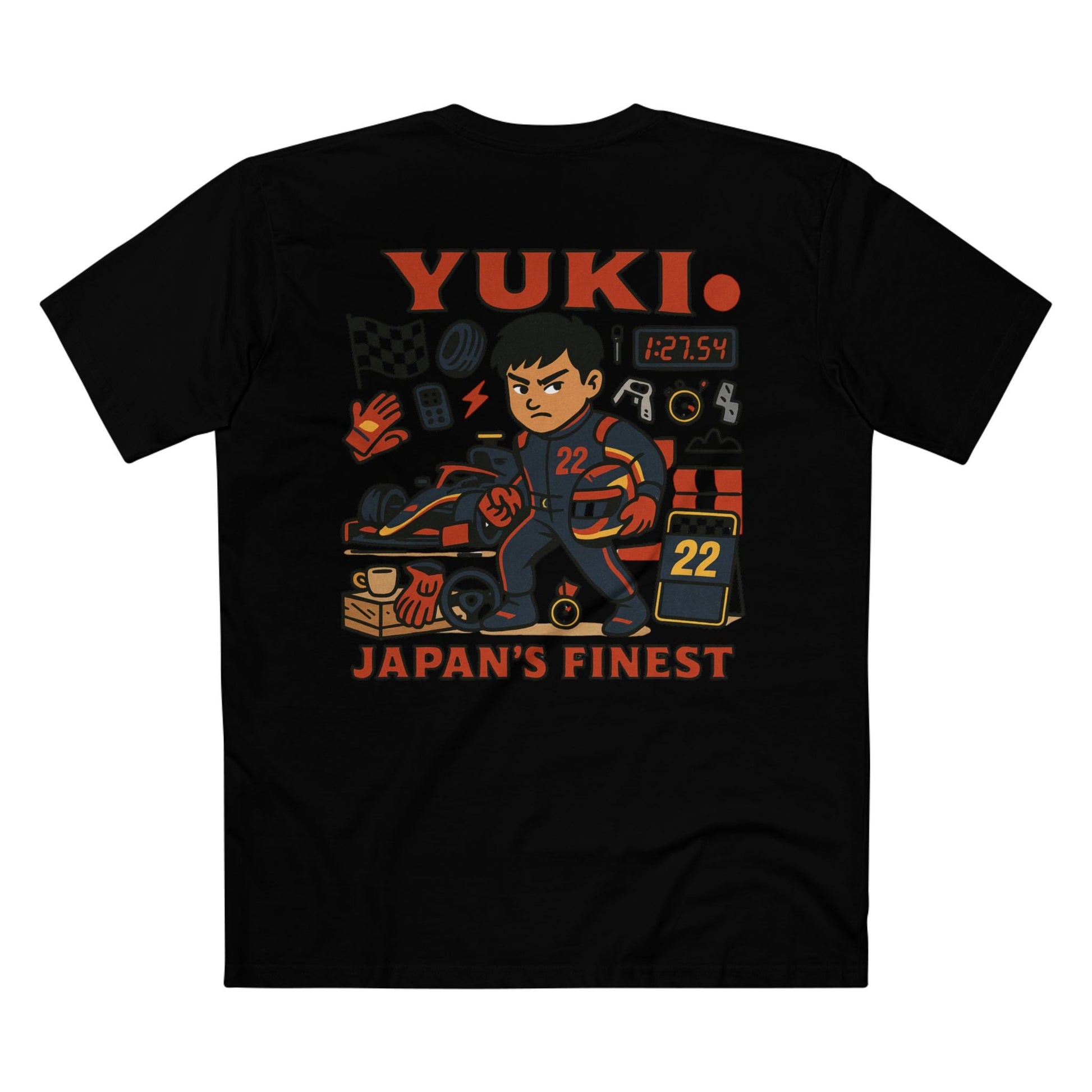 Yuki Tsunoda F1 Tee - Red Bull Grand Prix Edition - VFtees
